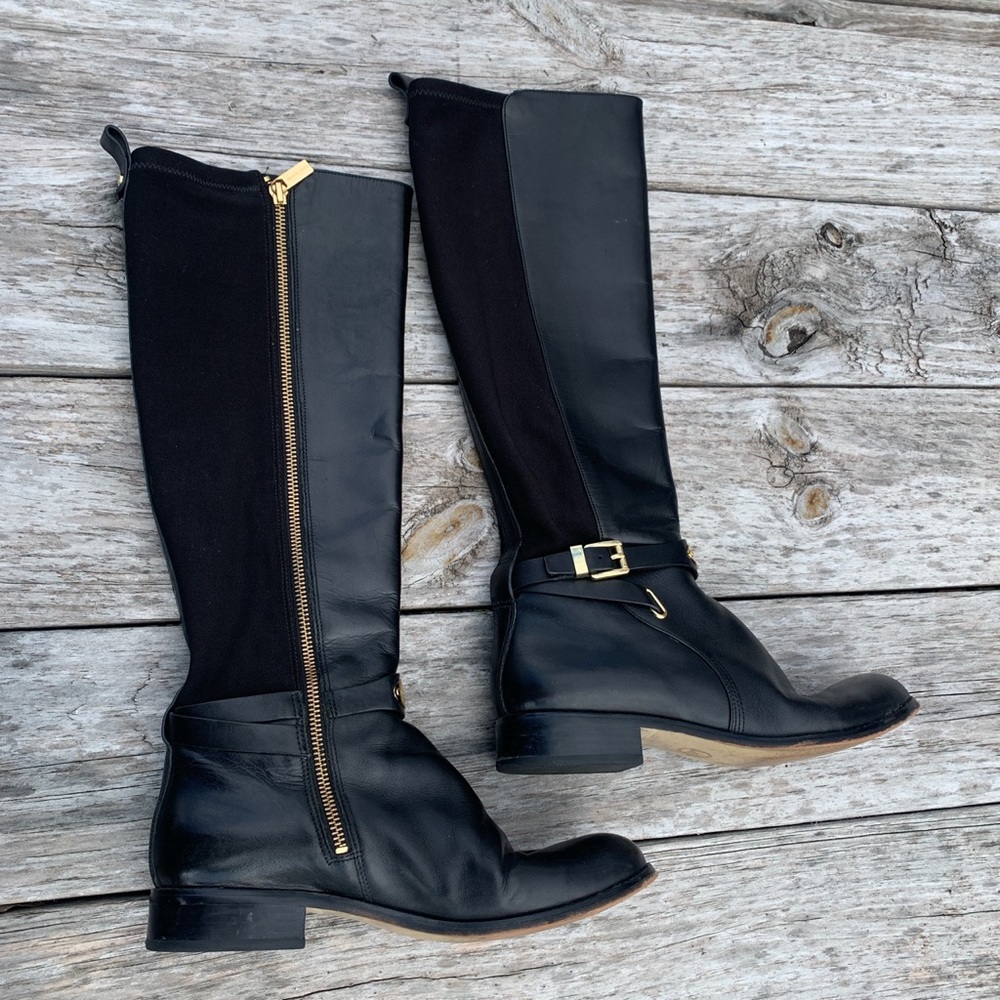 Michael Kors Knee High Black Boots 7.5 - Picture 6 of 6